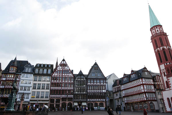 Frankfurt old town centre